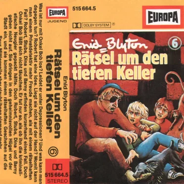 Rätsel-Serie, Folge 6: Rätsel um den tiefen Keller by Enid Blyton - album cover