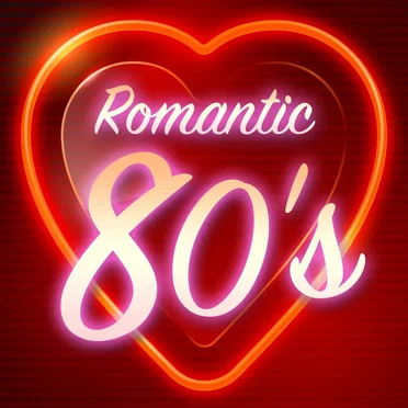 Romantic 80’s by Various Artists - album cover