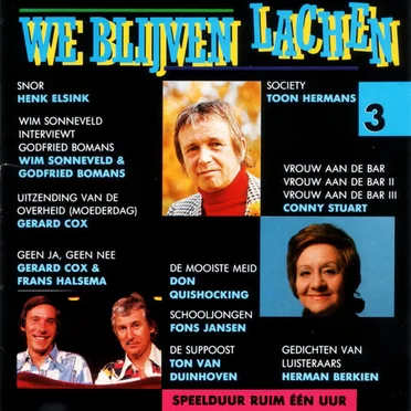 We blijven lachen 3 by Various Artists - album cover