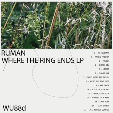 Where the Ring Ends LP by Ruman - album cover