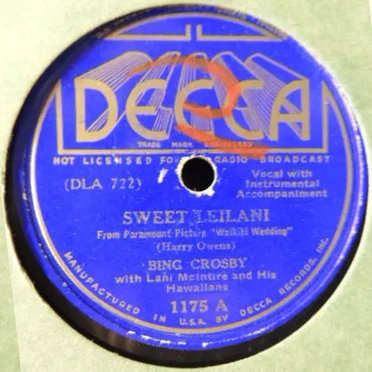 Sweet Leilani / Blue Hawaii