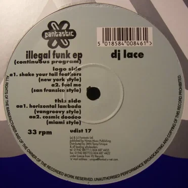 Illegal Funk EP by DJ Lace - album cover
