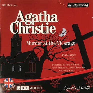 Murder at the Vicarage by Agatha Christie - album cover