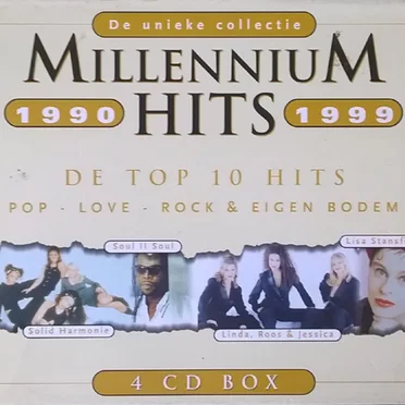 Millennium Hits 1990–1999 by Various Artists - album cover