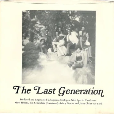 Just a Chance in Life / You’re All I Need by The Last Generation - album cover