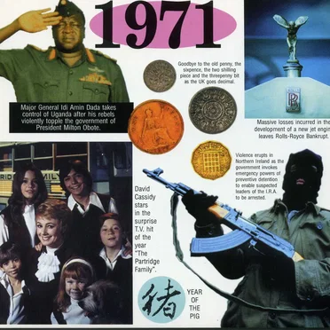 A Time to Remember: 1971 by Various Artists - album cover