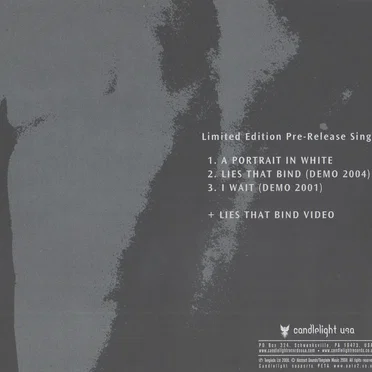 A Portrait in White by Daylight Dies - album cover