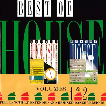 Best of House Volumes 1 & 2 by Various Artists - album cover