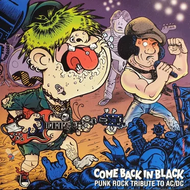 Come Back in Black: Punk Rock Tribute to AC/DC by Various Artists - album cover