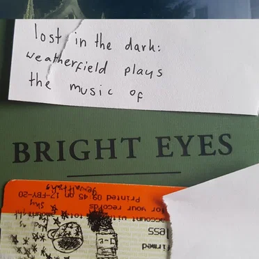 lost in the dark: weatherfield plays the music of bright eyes by weatherfield - album cover