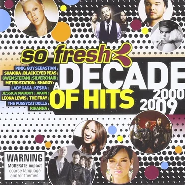 So Fresh: A Decade of Hits 2000–2009 by Various Artists - album cover