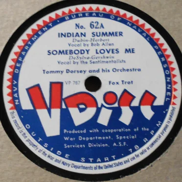 Indian Summer / Somebody Loves Me / What a Diff’rence a Day Made