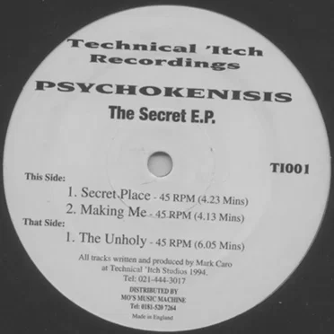 The Secret E.P. by Psychokenisis - album cover