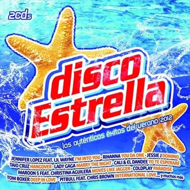 Disco estrella: Los auténticos éxitos del verano 2012 by Various Artists - album cover