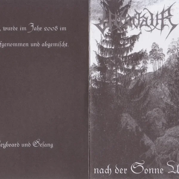 nach der Sonne Untergang