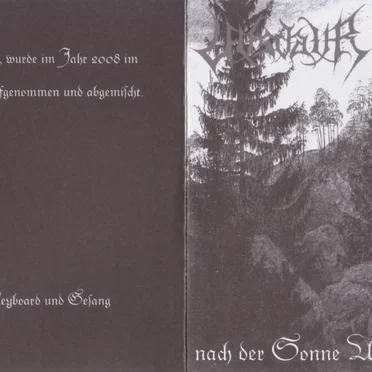 nach der Sonne Untergang