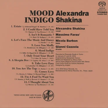 Mood Indigo by Alexandra Shakina - album cover