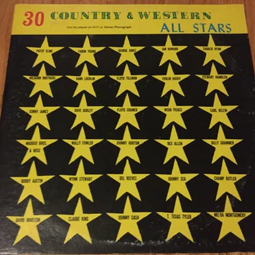 30 Country & Western All Stars by Various Artists - album cover