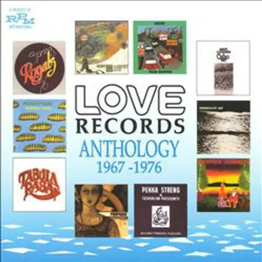 Love Records Anthology 1967-1976 by Various Artists - album cover