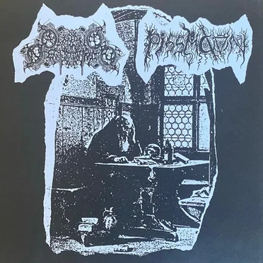 Ancient Necromancy / Pissmoon by Ancient Necromancy - album cover