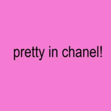 pretty in chanel