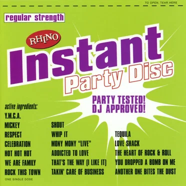 Instant Party Disc: Regular Strength by Various Artists - album cover