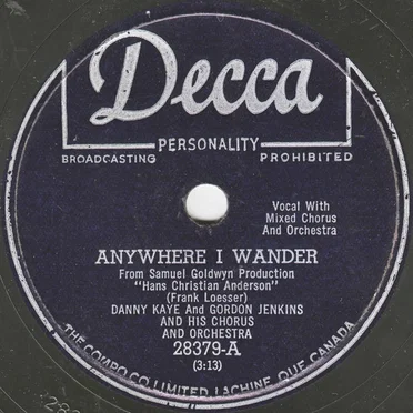 Anywhere I Wander / Wonderful Copenhagen