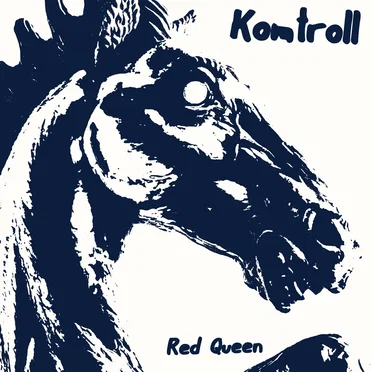 DANCING WITH THE RED QUEEN by Komtroll - album cover