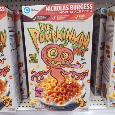 Die, Pumpkinman, Die! by Nicholas Burgess - album cover