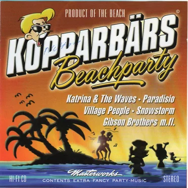 Kopparbärs Beachparty by Various Artists - album cover