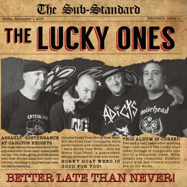 Better Late Than Never! by The Lucky Ones - album cover