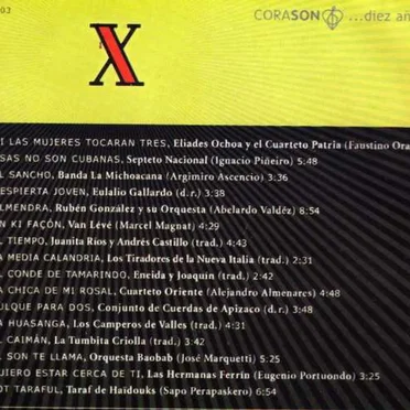 Corasón… diez años son by Various Artists - album cover