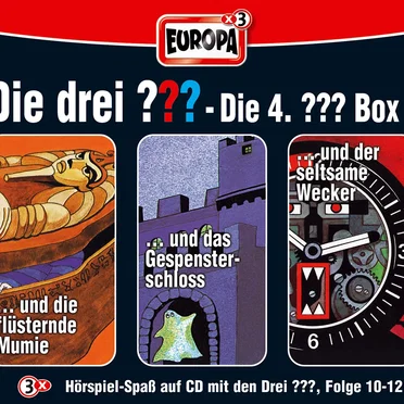 Die drei ??? Die 4. ??? Box by Die drei ??? - album cover