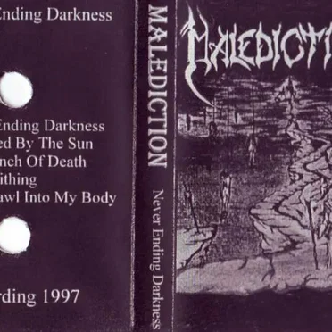 Never Ending Darkness by Malediction - album cover