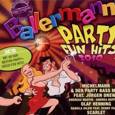 Ballermann Party Fun Hits 2010 by Various Artists - album cover