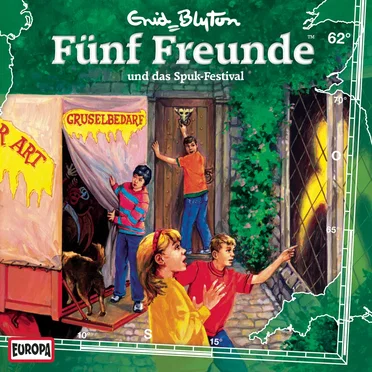 Fünf Freunde, Episode 62: und das Spuk-Festival by Enid Blyton - album cover