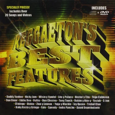 Reggaeton's Best Features by Various Artists - album cover