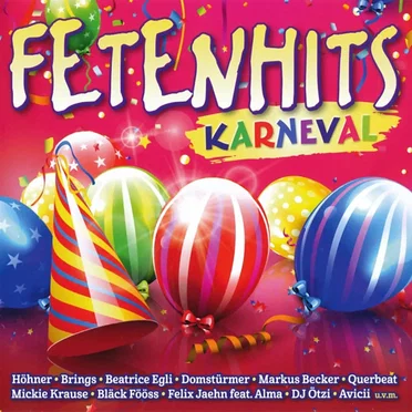 Fetenhits: Karneval by Various Artists - album cover