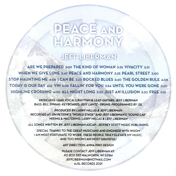 Peace and Harmony