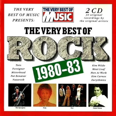 The Very Best of Rock (1980-83) by Various Artists - album cover