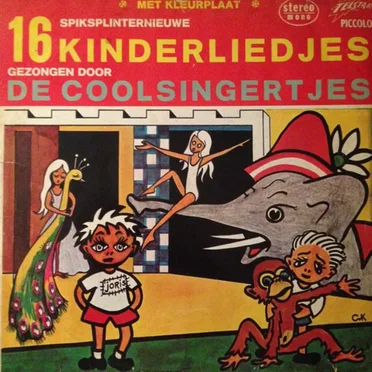 16 spiksplinternieuwe kinderliedjes by De Coolsingertjes - album cover