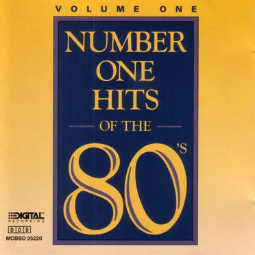 Number One HIts Of The 80's - Volume One by Various Artists - album cover
