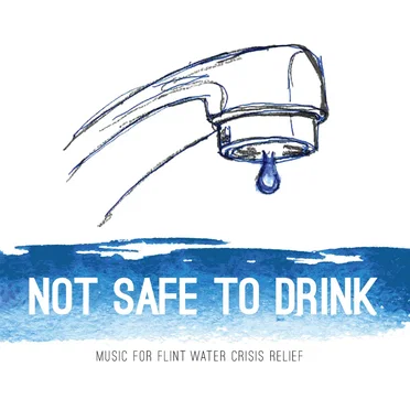 Not Safe to Drink: Music for Flint Water Crisis Relief by Various Artists - album cover