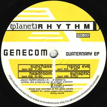 Quaternary EP by Genecom - album cover