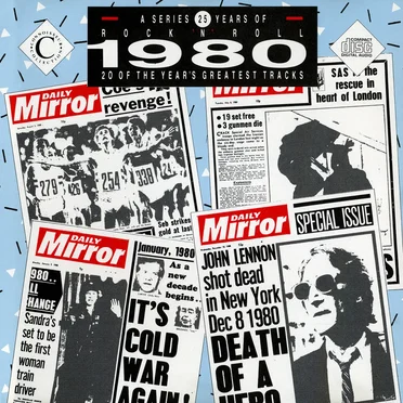 25 Years of Rock ’n’ Roll: 1980: 20 of the Year’s Greatest Tracks by Various Artists - album cover