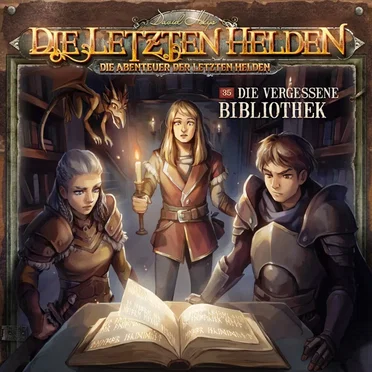 Die Abenteuer der Letzten Helden 35: Die vergessene Bibliothek by Die Abenteuer der Letzten Helden - album cover