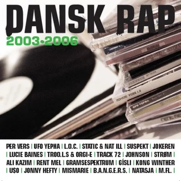 Dansk rap 2003-2006 by Various Artists - album cover