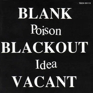 Blank Blackout Vacant