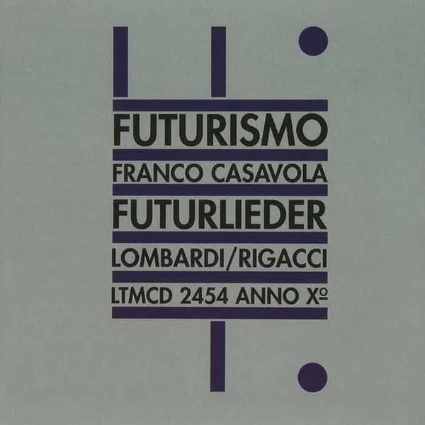 Futurismo: Futurlieder