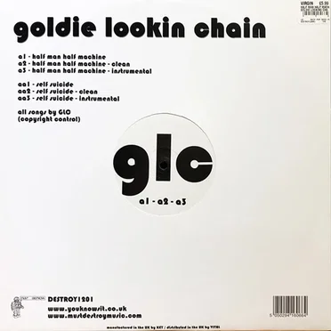 Half Man Half Machine / Self Suicide by Goldie Lookin Chain - album cover
